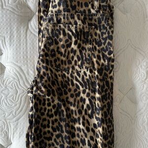 NA-KD Leopard Print Jeans